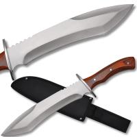 228028 - Full Tang Alamo James Bowie Knife Wood Handle
