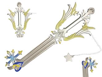 Kingdom Hearts Keyblade Foam Honor Magic Enhancer Key Sword LARP