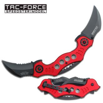 Tactical Folding Knife TF-669RD by TAC-FORCE