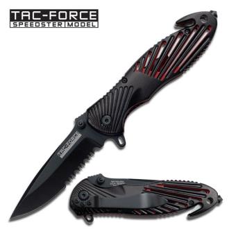 Folding Knife TF-702BKR by TAC-FORCE