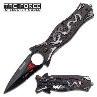 Tac-Force TF-707GY Spring Assisted Knife