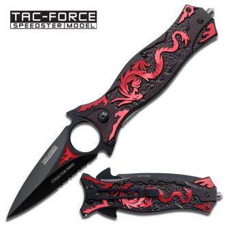 Folding Knife TF-707RD by TAC-FORCE