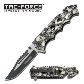 Spring Assisted Knife TF-809GY by TAC-FORCE