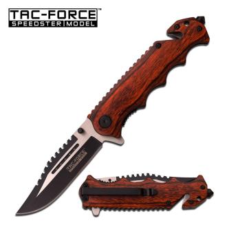 Tac-Force TF-809WD Spring Assist Knife 4.5" Closed