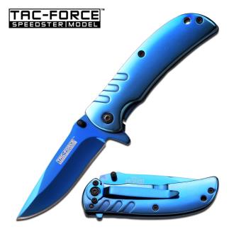 Tac-Force TF-847BL 3.5" Spring Assisted Knife 3.5" Closed