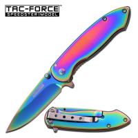 TF-862RB - Tac-Force Spring Assisted Knife Titanium Coated