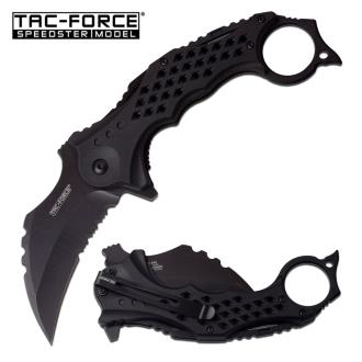 TAC FORCE TF-945BK SPRING ASSISTED KNIFE 5.5" CLOSED