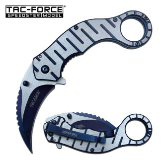 Tac Force TF-952BL Spring Assisted Knife 4.5" Closed