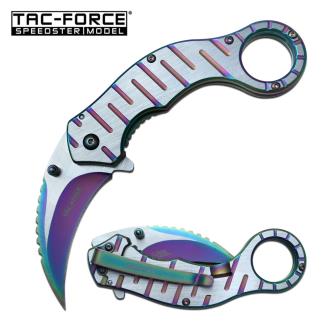 Tac Force TF-952RB Spring Assisted Knife 4.5" Closed