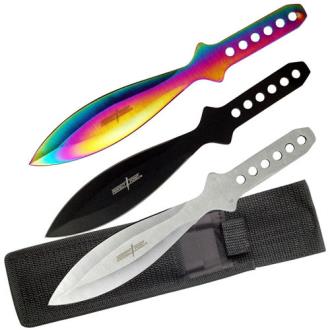 Throwing Knife Set 9 Overall 3 Pcs Set