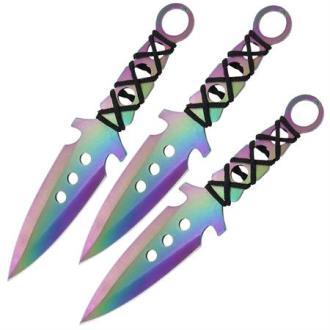 Practice Psychedelic Torque Throwing Knives