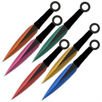 Target Kaleidoscope Effect Throwing Knives