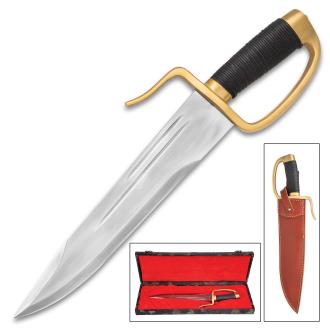 Wing Chun Dao Butterfly Sword With Leather Sheath