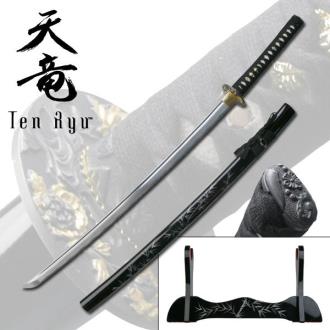 Ten Ryu Samurai Sword 41.5 Inches Overall Length