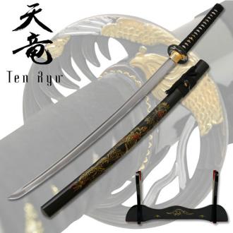 Tenryu Hand Forged Samurai Sword 40.5" Overall