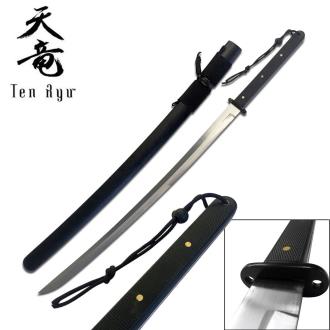 Ten Ryu Oriental Samurai Sword Carbon Steel