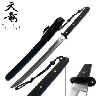 Ten Ryu Oriental Samurai Sword Carbon Steel 2