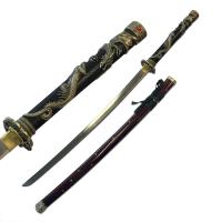 TR-039RAG - Ten Ryu Katana Handmade Hand Forged Carbon Steel 6