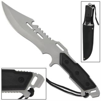Recurve Military Combat Tactical Full Tang Knife TR2284 - Tactical Knives