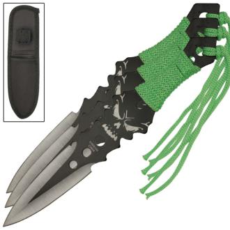 Virulence Three Piece Throwing Knives