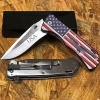 TR-2606-E1 - American  Flying Eagle  Spring AssIsted Knife