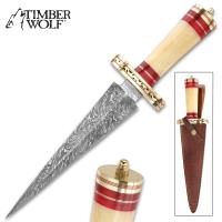 TW1078 - Timber Wolf Karnak Temple Dagger And Sheath