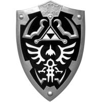 UA-2701BK - Dark Link Hylian Zelda Shield Full Size Black