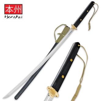 Honshu Large Covert Defense Push Dagger and Sheath Razor Sharp
