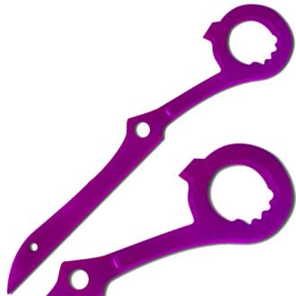 Kill La Kill Purple Wooden Scissor Sword Blade