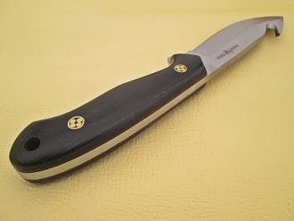 Case of 6pcs White Deer Guthook Ranger Series J2 Steel Skinner Knife Micarta Wood Grips