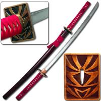 WG-591BG - Japanese Anime Renji Abarai Unawaken Handmade Katana