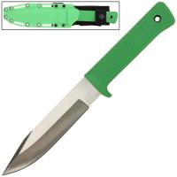 WG1087 - Full Tang Clip Point Hunting Knife Green