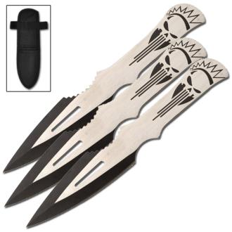 Aerodynamic Balanced 3 Piece Target Throwing Knives