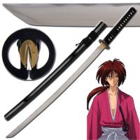 WG585BKH - Rurouni Kenshin Affordable Handmade Reverse Blade Katana with DISPLAY GIFT BOX