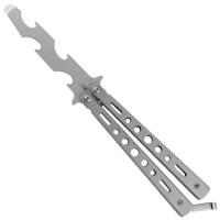 wg834 - Swallowtail Butterfly Beverage Opener Multi Tool - Silver