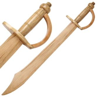 Pirate Plunderer Wooden Practice Cutlass