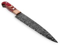 WSDM-2360 - White Deer Frostwood Paring Knife Pro Chef Cutlery Damascus Steel 1095 HC