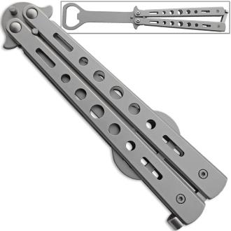 Butterfly Knife Trainer Bottle Opener Balisong Bartender