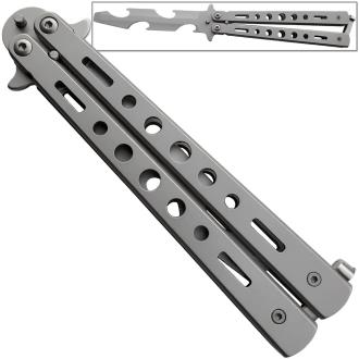 Balisong Training Butterfly Knife Style Can Opener
