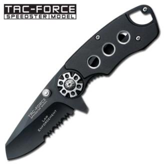 Tac Force Speedster Law Enforcement Spaypoint Knife Assisted-O Carry Knife