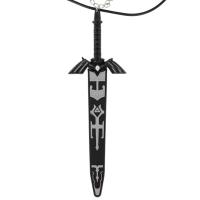 YC1627BK - Dark Hyrule Master Sword Necklace