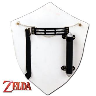 Deluxe Zelda Hylian Shield Replica Wood