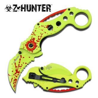 Spring Assisted Knife ZB-051GR by Z-Hunter