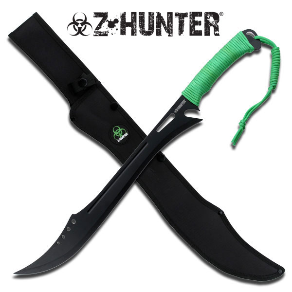 Amazon.com: Z Hunter ZB-020BL - Machete de fantasía, negro y azul