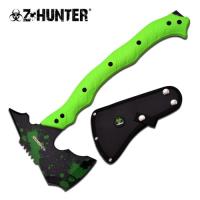 ZB-AXE5GB - Z Hunter Zombie Killer Green Handle Axe