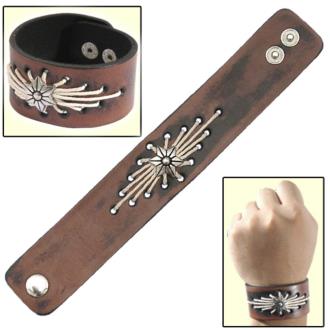 Tribal Honesty Leather Cuff Bracelet