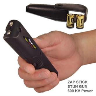 Zap High Voltage Stick Stun Gun 600,000 Volts ZAPSTK600 - Stun Guns