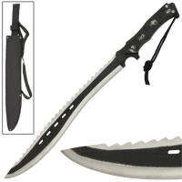 P495V - Zombie Hunter Full Tang Sawback Machete P495V Machetes