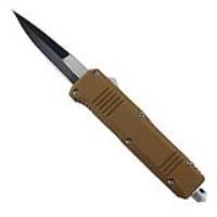 A039 - Colonel Mustard&#39;s Mini Automatic Double-Action OTF Knife
