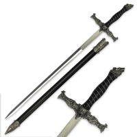 BK3156 - Roaring Wolf Fantasy Sword With Scabbard
